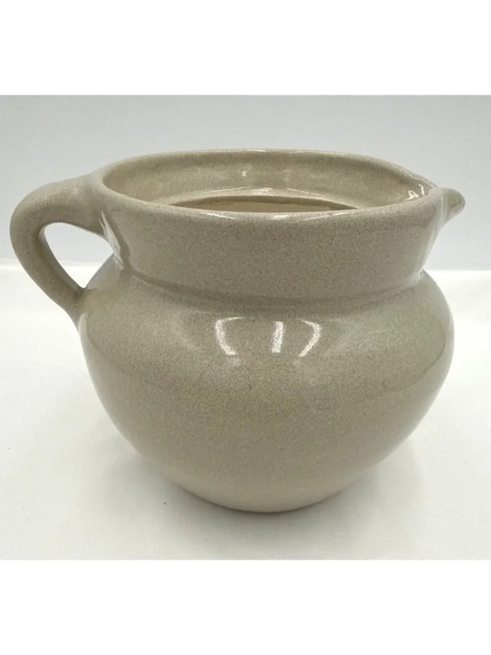 Vtg Ceramic Creamer Pitcher Handle 5